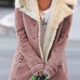 Veste Femme Doublée Polaire – Manteau Court Chaud et Tendance