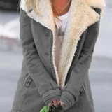 Veste Femme Doublée Polaire – Manteau Court Chaud et Tendance