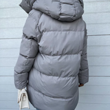 Doudoune Femme Oversize Hiver Matelassée à Capuche