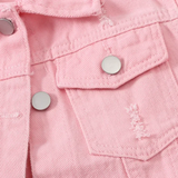 Jeanne | Gilet Jean Sans Manches & Style Tendance
