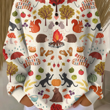 Pull femme maille gaufrée colour block col rond