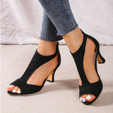 Sandales à Talon Ouvert Style Élégant