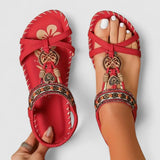 Sandales orthopédiques femme à contrefort enveloppant