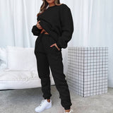 Ensemble Jogging Oversize Sweat Pantalon Taille Élastique Confort
