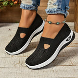 Chaussures de marche femme en tissu extensible