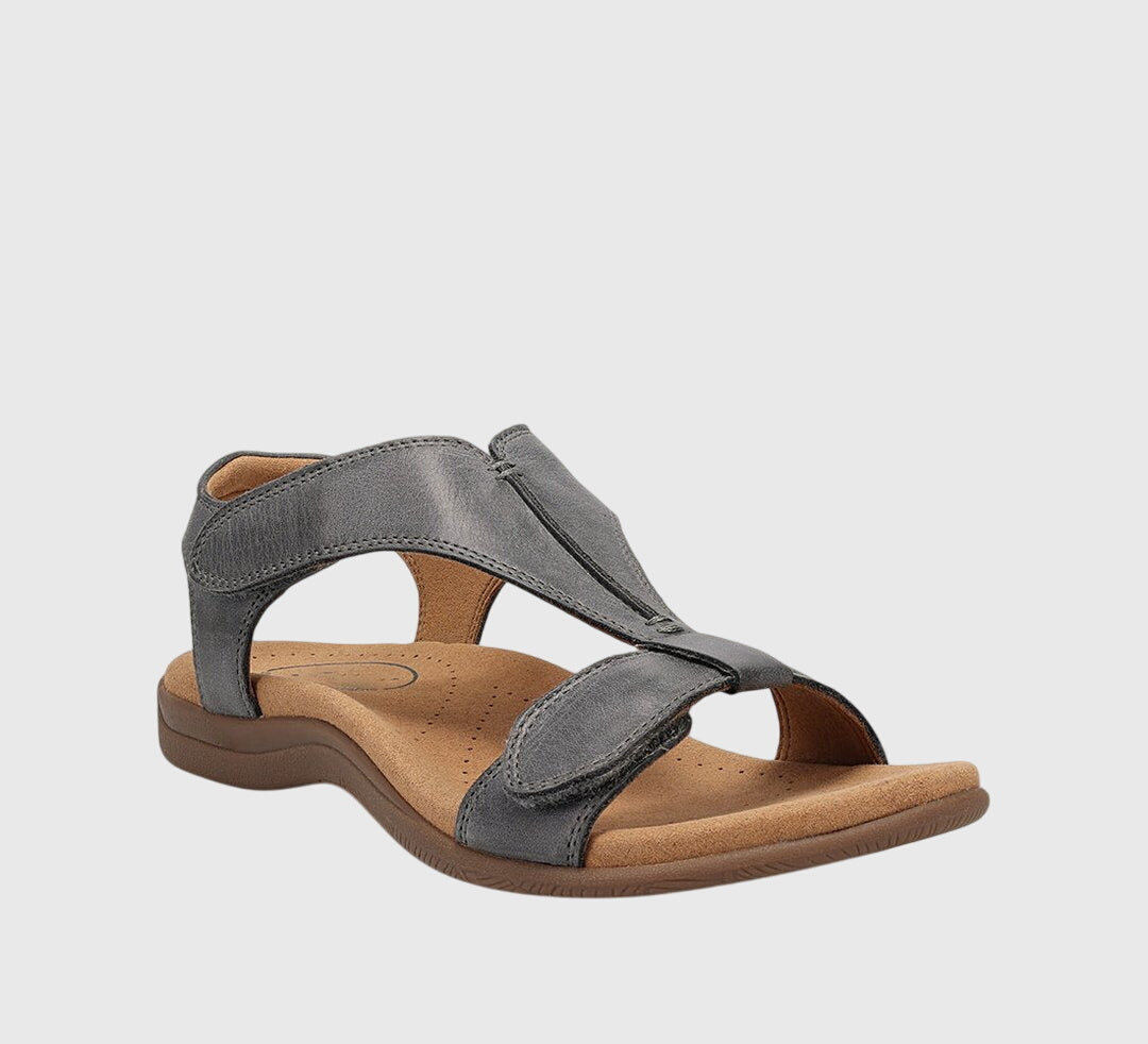 Sandales orthopédiques femme à fermeture auto-agrippante