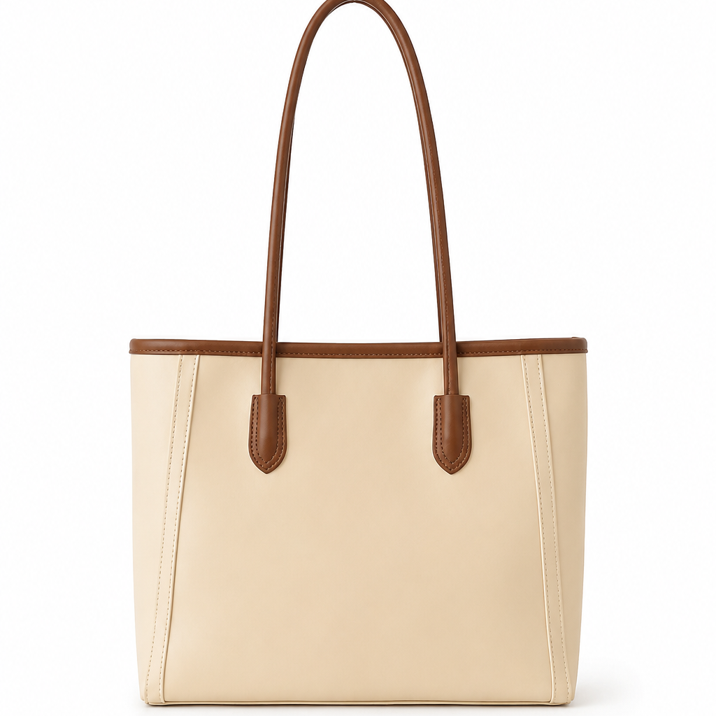 Sac cabas en cuir minimaliste pour femme