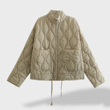 Veste Oversize Hivère Légère Gris Femme