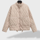 Veste Oversize Hivère Légère Gris Femme