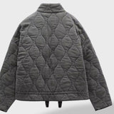 Veste Oversize Hivère Légère Gris Femme