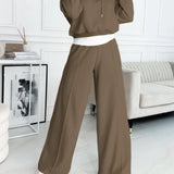 Ensemble Jogging Femme Hoodie et Pantalon Large Confort