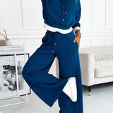 Ensemble Jogging Femme Hoodie et Pantalon Large Confort