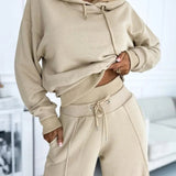 Ensemble Jogging Femme Hoodie et Pantalon Large Confort