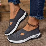 Chaussures de marche femme en tissu extensible