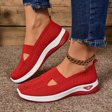 Chaussures de marche femme en tissu extensible