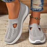Chaussures de marche femme en tissu extensible