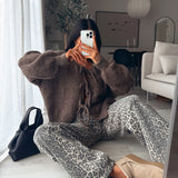 Pull Femme Laçage Devant – Maille Oversize Cocooning