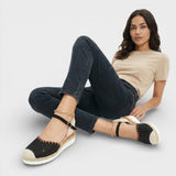 Espadrilles à Brides à Semelle Compensée