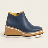 Bottines femme à plateforme et semelle rembourrée