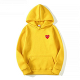 Lola | Sweat à Capuche Femme Motif Cœur & Style Casual