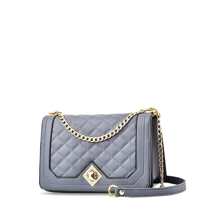 Sac bandoulière femme matelassé avec anse amovible