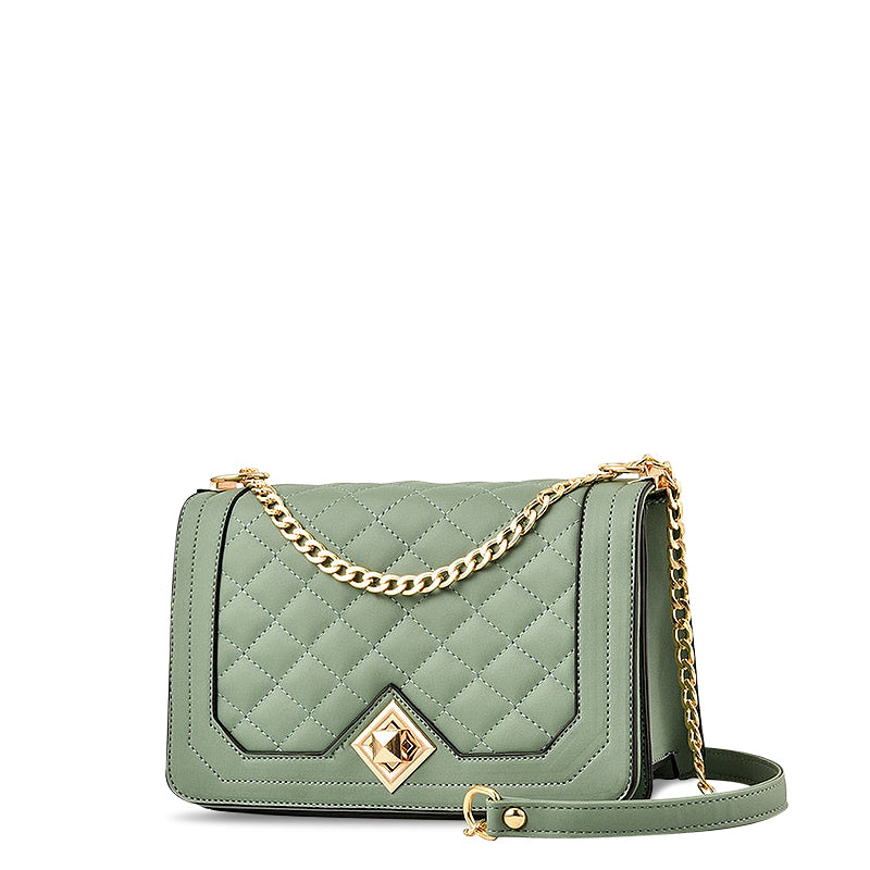 Sac bandoulière femme matelassé avec anse amovible
