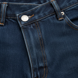 Jean Large Taille Haute Élégant Confort Style Casual