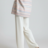 Pantalon Fluide Élégant Taille Haute Confort Léger