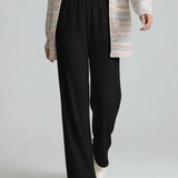 Pantalon Fluide Élégant Taille Haute Confort Léger