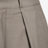Pantalon Élégant Coupe Droite Taille Haute Style Moderne