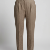 Pantalon Ajusté Élégant Taille Haute Style Bureau Moderne