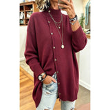 Cardigan Automne Blanc Femme Intemporel