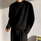 Grant – Pull en coton tricoté à coupe décontractée pour hommes