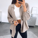 Cardigan Femme Élégant Ouvert Décontracté