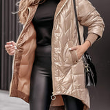 Veste femme à capuche avec fermeture zippée