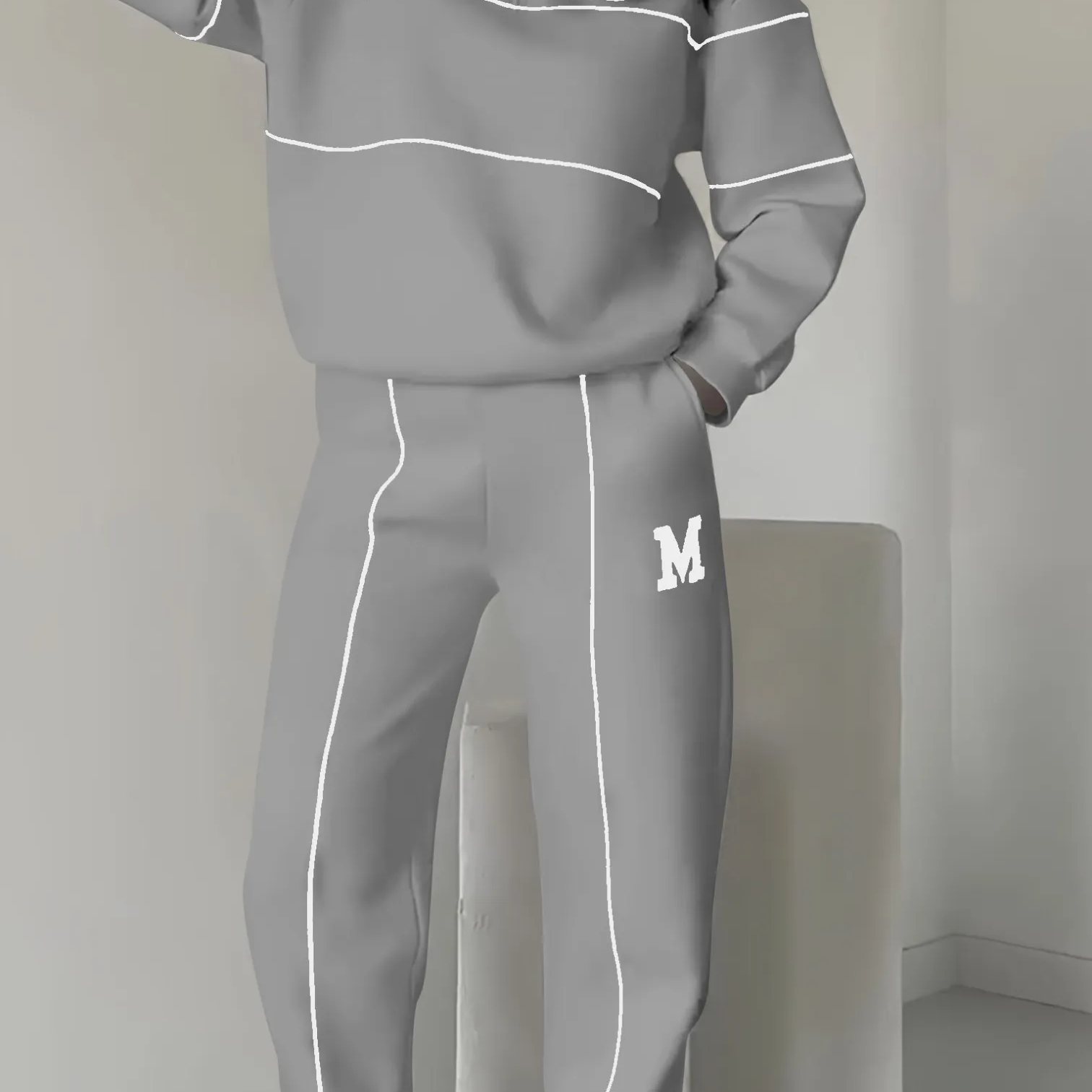 Ensemble Jogging Minimaliste Confort Sport Chic