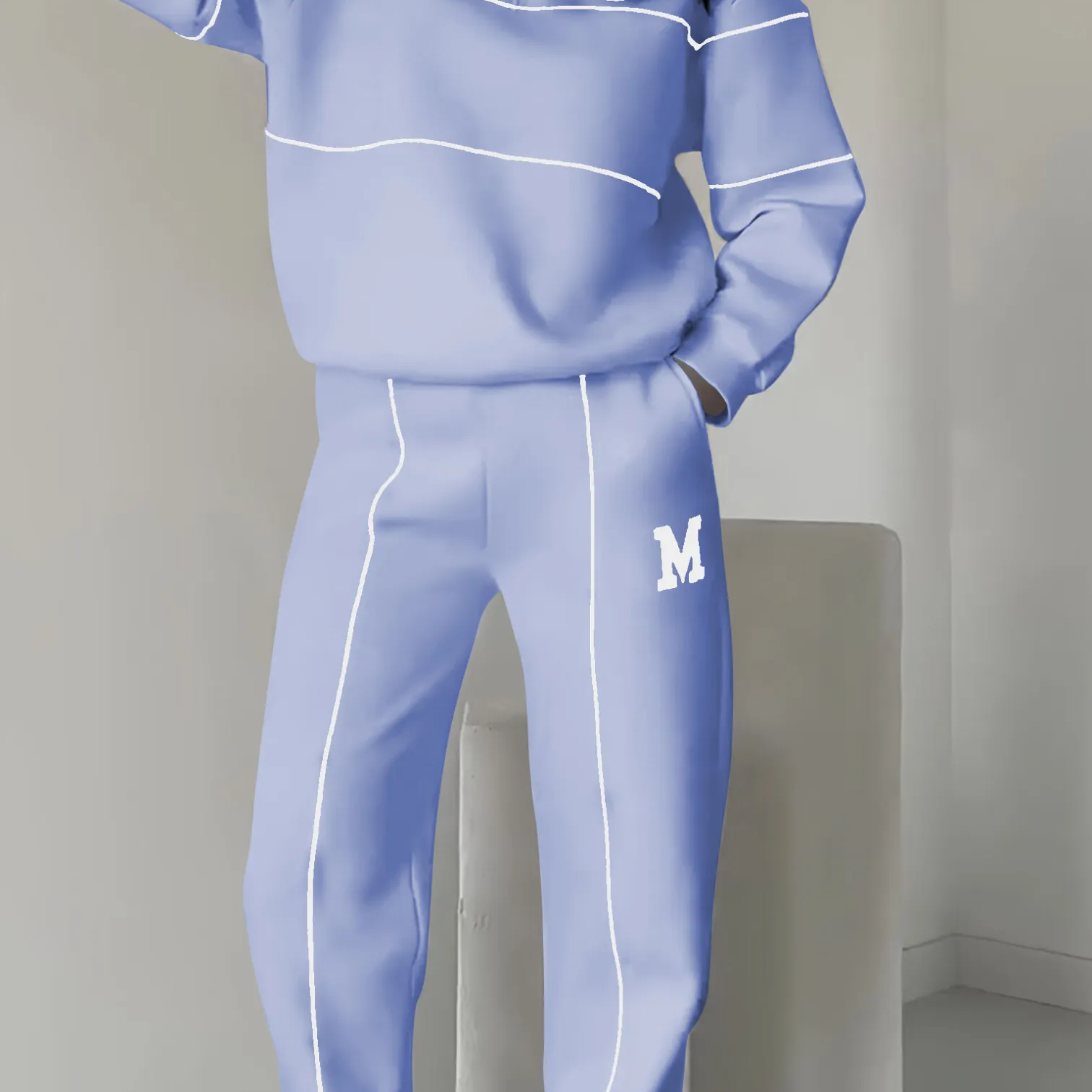 Ensemble Jogging Minimaliste Confort Sport Chic