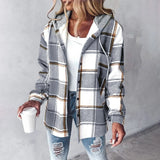 Veste femme à capuche avec poches devant