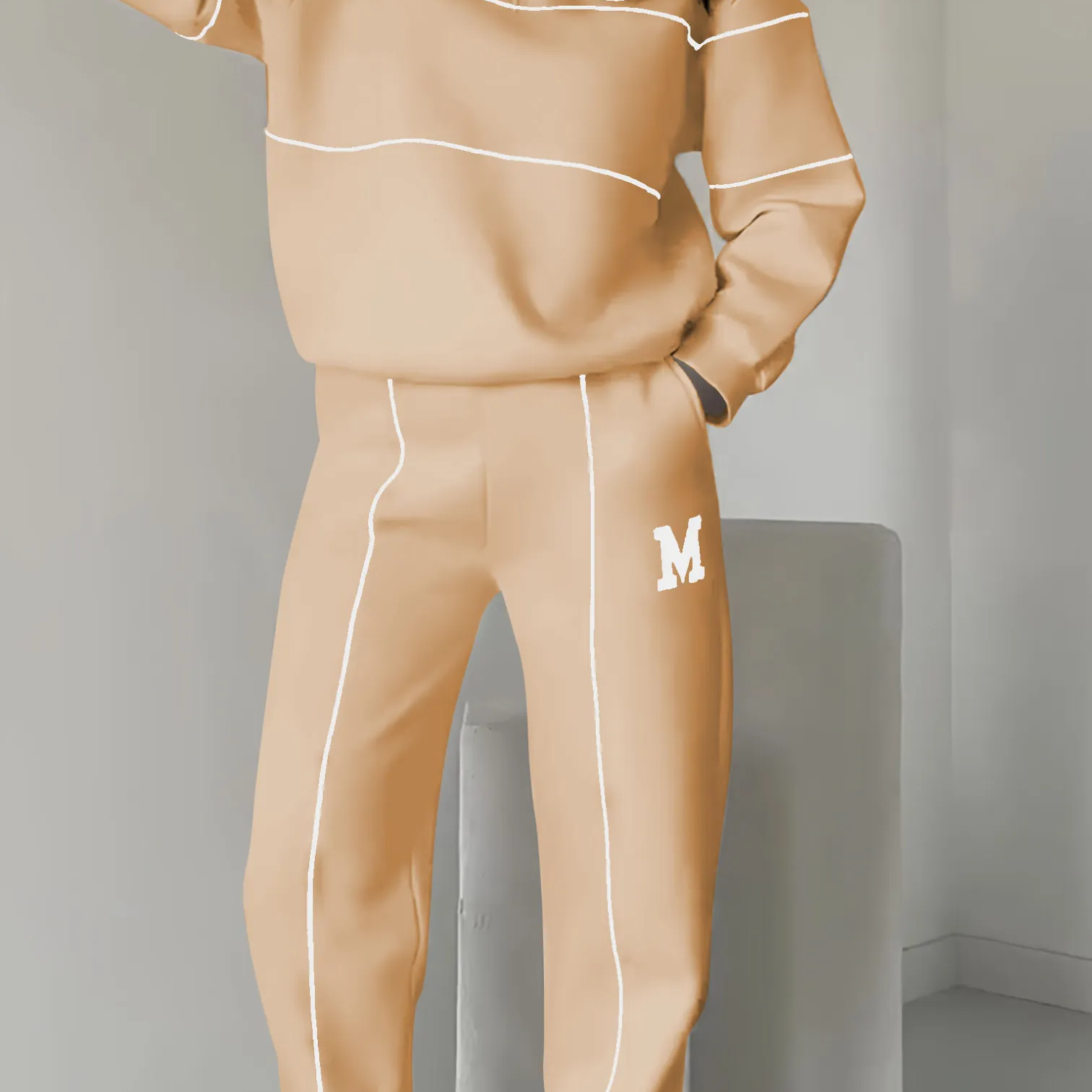 Ensemble Jogging Minimaliste Confort Sport Chic