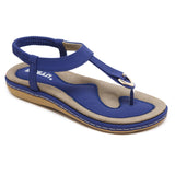 Sandales classiques ergonomiques pour femme, pieds larges