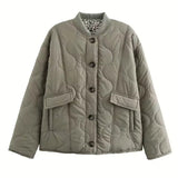 Veste Élégante Doublure Léopard - Chic & Moderne