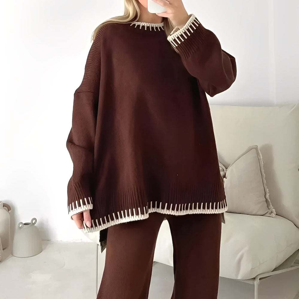 Ensemble Maille Oversize Confort Chic Décontracté