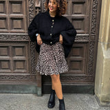 Cardigan Femme Boutonné Chic Oversize