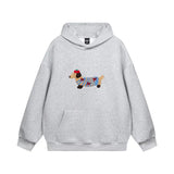 Sweat à Capuche Femme Imprimé Artistique – Hoodie Casual Tendance