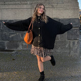 Cardigan Femme Boutonné Chic Oversize