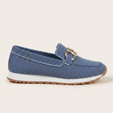 Mocassins femme à enfiler semelle rembourrée