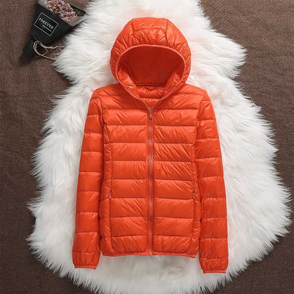 Doudoune Femme Légère Matelassée à Capuche