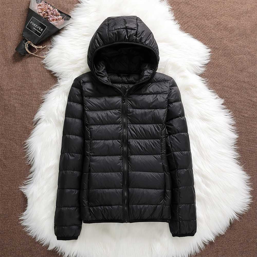 Doudoune Femme Légère Matelassée à Capuche