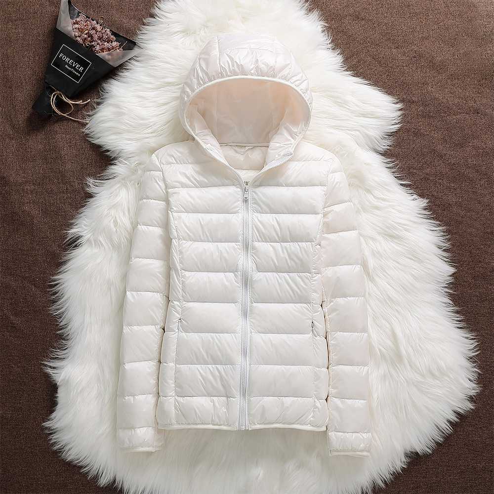 Doudoune Femme Légère Matelassée à Capuche