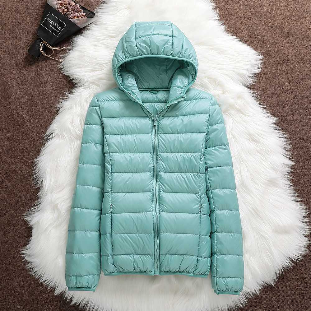 Doudoune Femme Légère Matelassée à Capuche